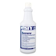 Misty Secure Hydrochloric Acid Bowl Cleaner, Mint Scent, 32oz Bottle, PK12 1038801